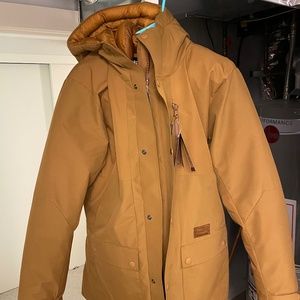Askov Finlayson Winter Parka Men’s Small Bear Brown NWT